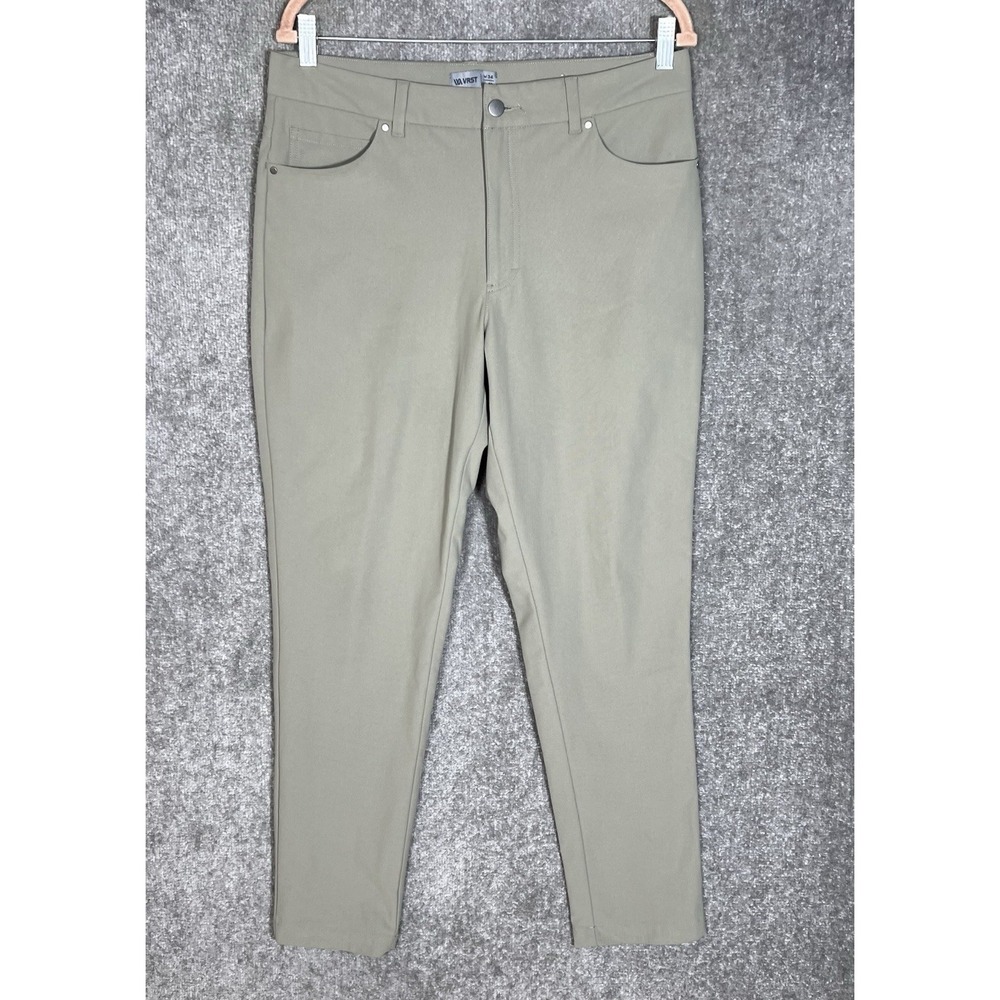 VRST Limitless 5 Pocket Slim Fit Pants Mens Size 34x32 Stretch Performance
